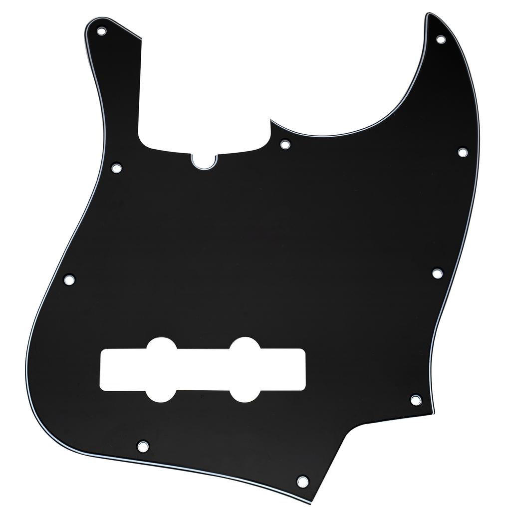 Musiclily Pro 10-otvorový moderní styl J Bass pickguard pro 4-strunný americký Jazz Bass