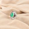Green Onyx Cab Ring Jewelry, Handmade Spiritual Gemstone Jewelry , 925 Sterling Silver Ring Handmade, Beautiful Silver Jewelry For Wedding Gift