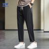 ROMON Men's Tencel Blend Waffle Knit Casual Pants