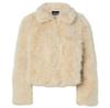 Women's Jacket PCJILLA White/beige