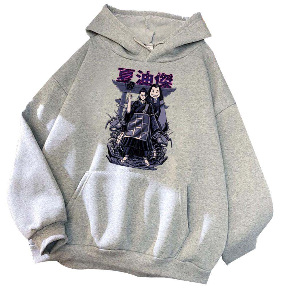 Jujutsu Kaisen Suguru Geto Graphic Printed Hoodies Vintage Oversized Hooded Hip Hop Long Sleeves Cotton Hoodie Men Women Clothes