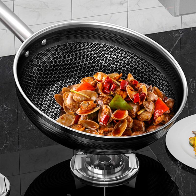 Kobach 6th Gen Red Dot Honeycomb Non-stick Wok
