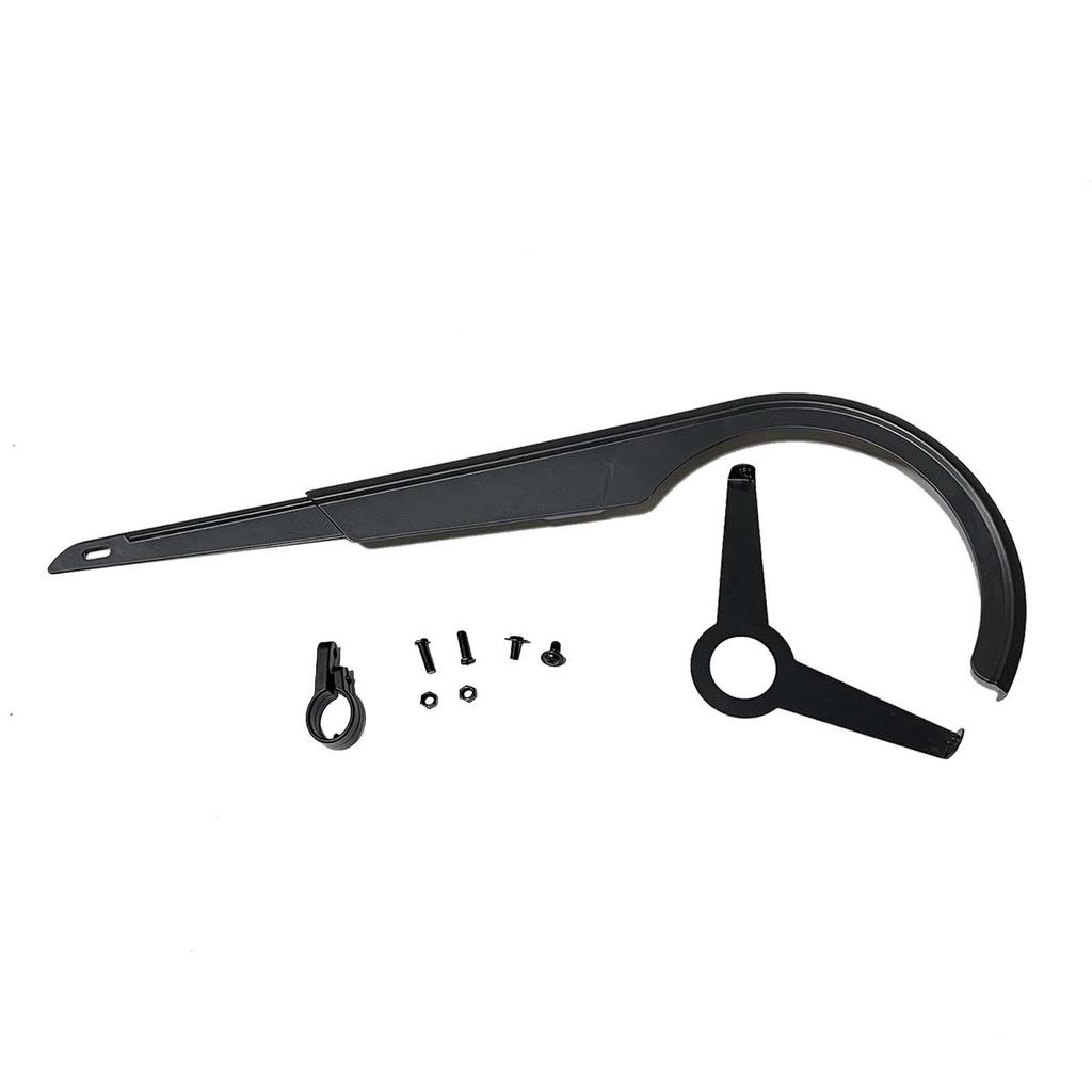 Bike Chain Cover, 48-52T Bike Chain Guard, Crankset Protection Protective Cover, Bicycle Chain Guard Cover, Black