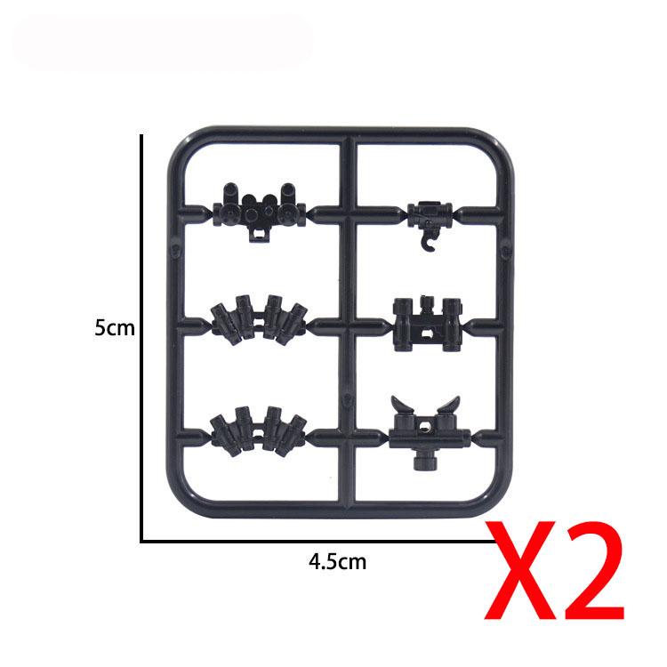 Military Building Blocks Solider Figures Weapons Camouflage Guns RPG Equipment Package Shields EOD M1919A4 Roadblock Mini Bricks