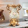 European Retro Resin Double Ear Vase, Three-dimensional Dried Flower Arrangement, Living Room, Office Decoration, Home Decor