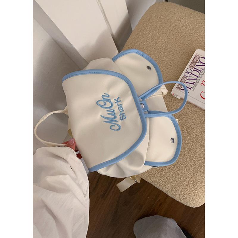 

Нейлоновый рюкзак в стиле колледжа женский новый модный рюкзак с надписью большой вместимости для альпинизма