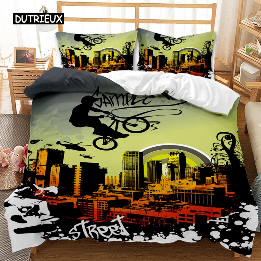 

Пододеяльник для мотоцикла, Подростковый гонщик для мотокросса, мотоцикл, мотоцикл, мотоцикл, мотоцикл, транспорт, экстремальные виды спорта, пододеяльник EU single(135x200cm)