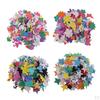 Of 200Pcs Self-Adhesive EVA Foam Stickers Assorted Colors Arts Craft Supplies for Greeting Cards