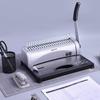 Deli 3870 Comb Binding Machine with 21-Hole Punch CN Plug (adapter Included)
