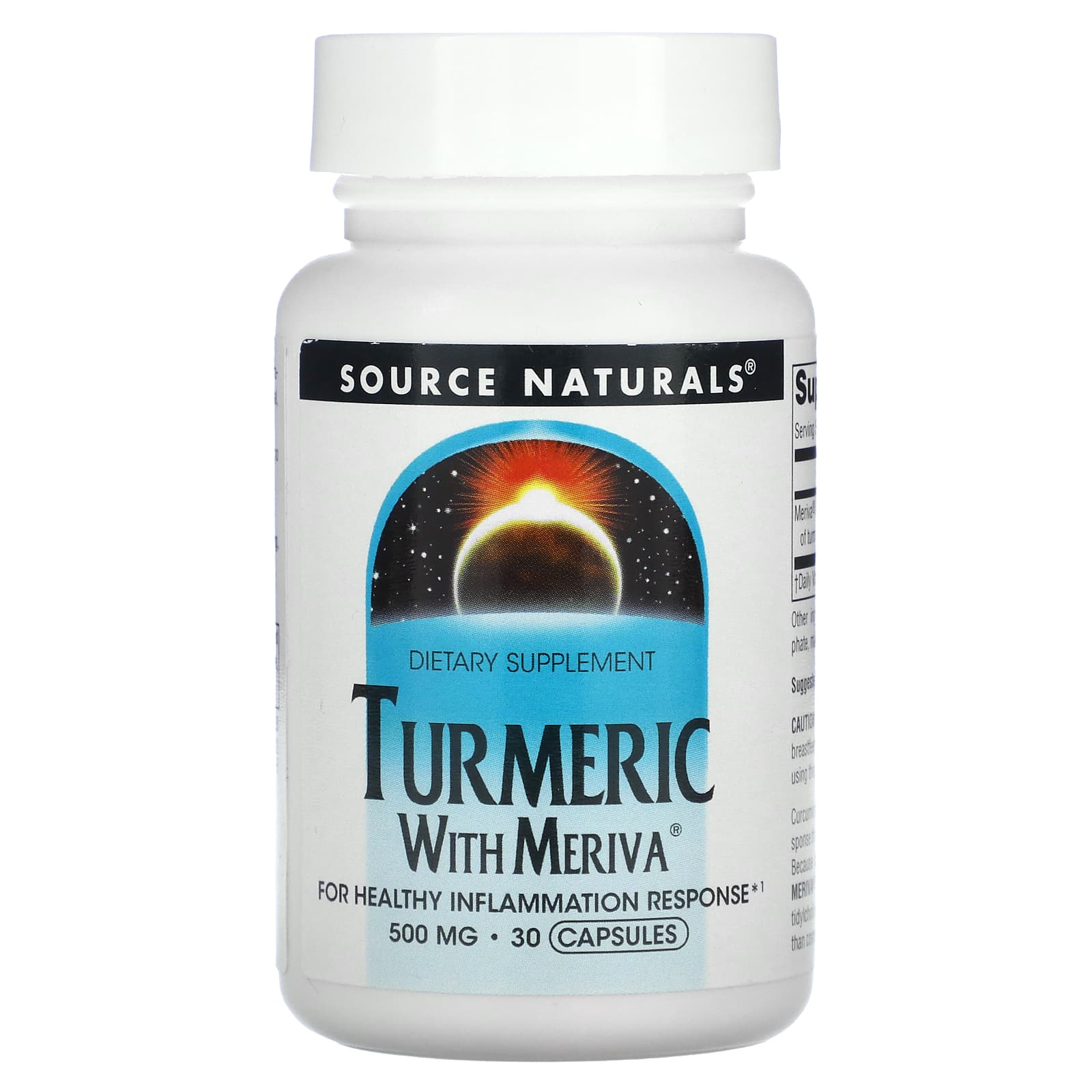 

Meriva Turmeric Complex, 500 mg, 30 Capsules