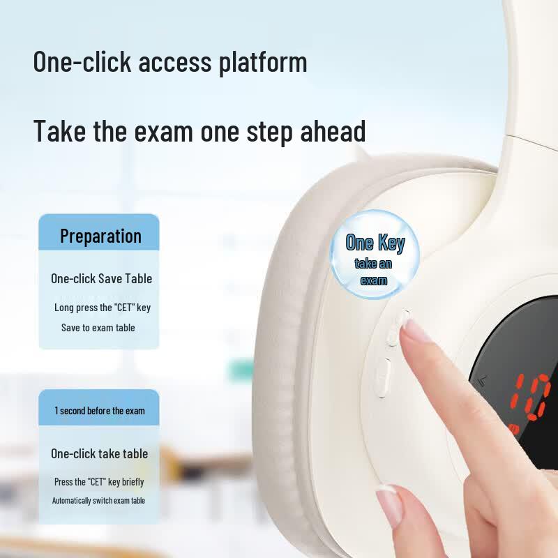 Deli LT550 Adjustable Frequency Exam Headphones