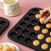 Einfach zu verwendendes Cupcake-Backblech, tragbare Cupcake-Förmchen, Miniatur-Kuchenform zum einfachen Backen zu Hause