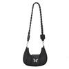 Versatile Bag Women S   Chain Simple Shoulder Bag Casual Crescent Bag