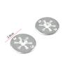 10Pcs Metal Hood Bonnet Under Engine Insulation Cover for Volkswagen Ford Auto Fasteners Metal Gasket Buckle