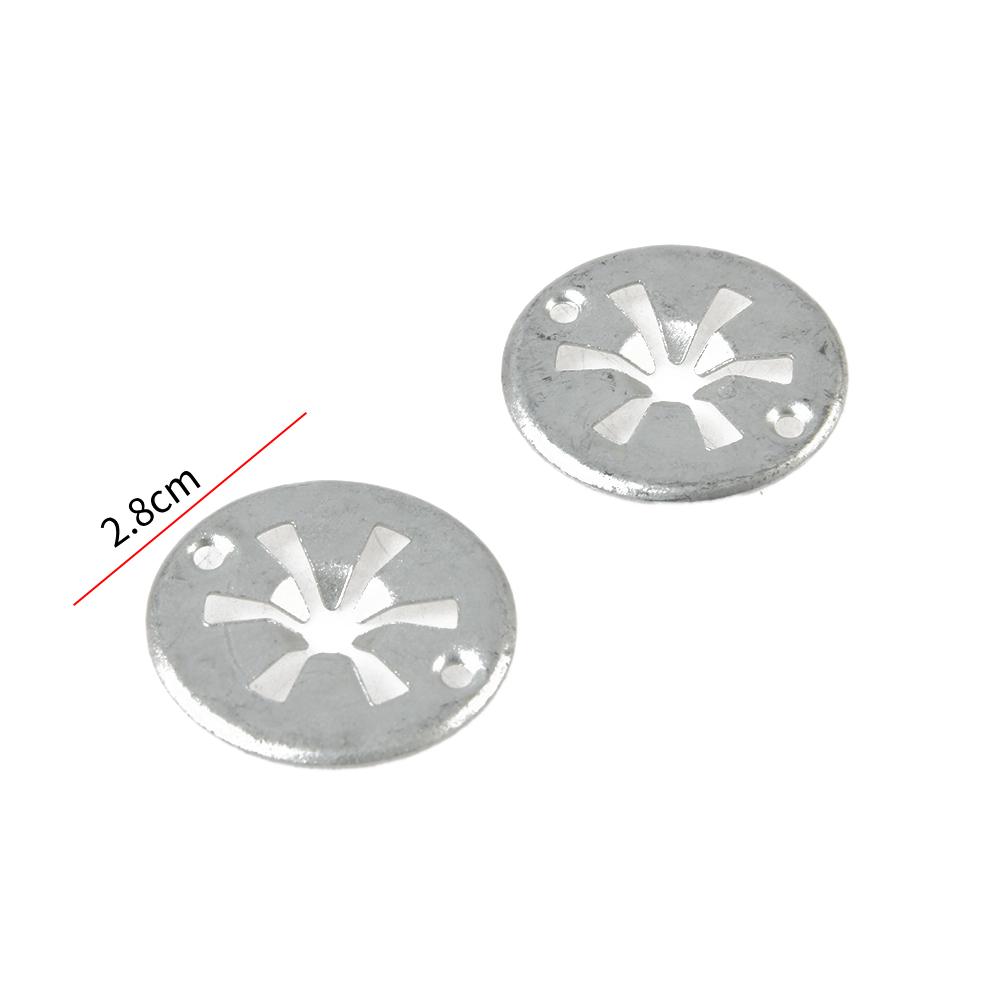 10Pcs Metal Hood Bonnet Under Engine Insulation Cover for Volkswagen Ford Auto Fasteners Metal Gasket Buckle