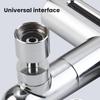 Kitchen Waterfall Three-mode Universal Swivel Extension Faucet Splash-proof Nozzle Sink Multi-function