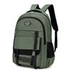 Business Oxford Canvas Backpack With Letter Printing Design For Commuters Daily