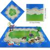Non-Toxic 1Pc 32*32Dots Baseplate Beach Island Base Plate Building Blocks Compatible Brands Bricks Plate Christmas Gift Toys For Children