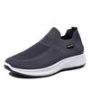 Men's shoes one-pedal lazy flying woven shoes foreign trade mesh sports shoes breathable and lightweight running shoes soft-soled casual men's shoes