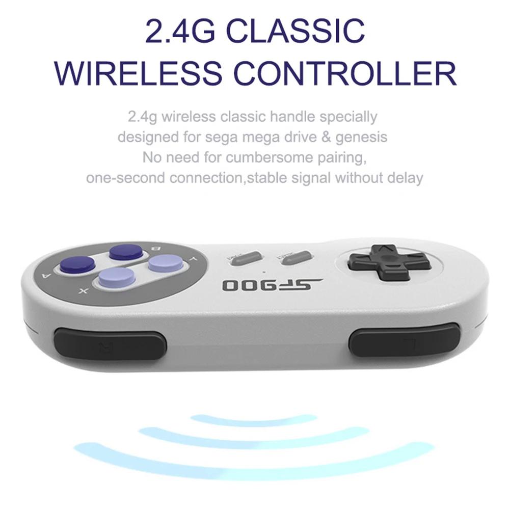1-5 Set SF900 Retro Handheld Game Console 2.4G Wireless Receiver HD TV Portable Video Game Console with 2 Gamepad 4700 Games