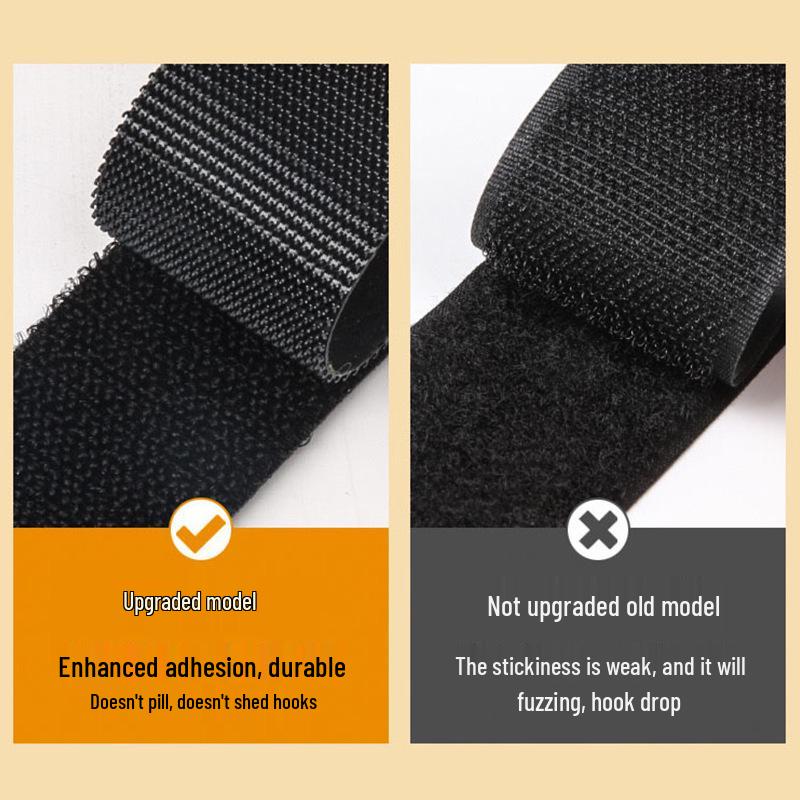 Velcro Non-Slip Car Floor Mat Sticker - Strong, No-Marking, Temperature Resistant