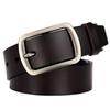 Belt Men'S Leather Pin Buckle Belt Men'S Cowhide Casual Retro Belt