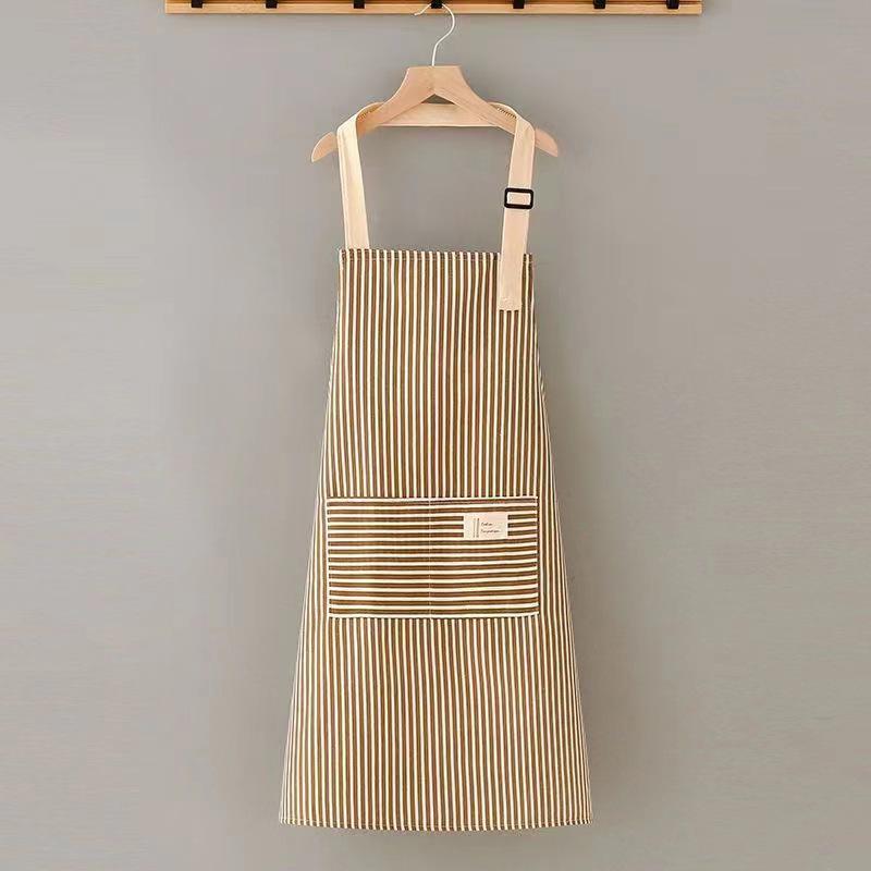 

Дышащие полосатые фартуки из хлопка и льна: Модно и функционально для домашних кухонь и ресторанов