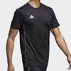 adidas T Shirts Men's Black Crew Neck Moderate Straight Fit CE9021