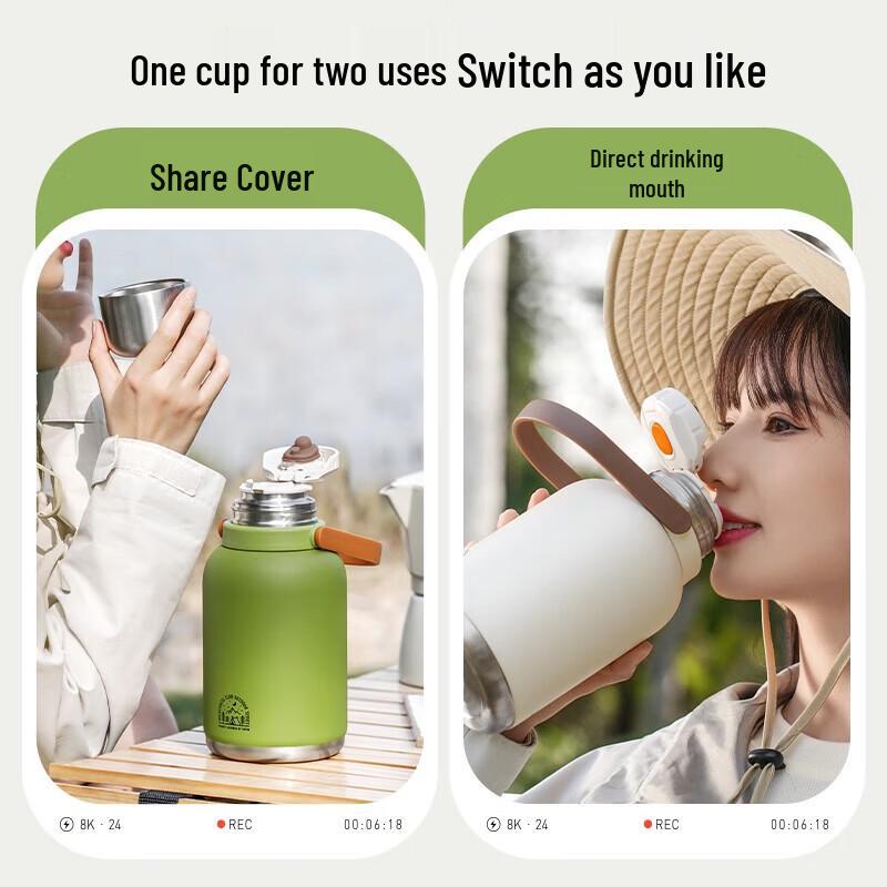 Supor Large Capacity 316L Stainless Steel Thermos Flask
