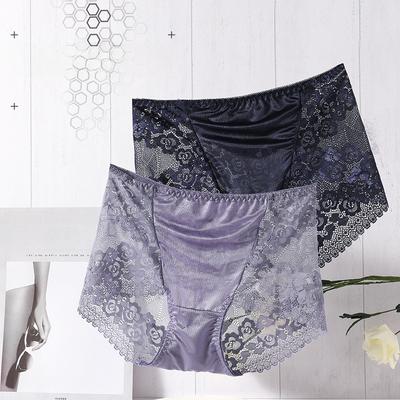 Sexy Unterwäsche für Damen, atmungsaktiv, bequemes Höschen, modische Slips mit mittlerer Taille, keine Spuren, Damen-Schlüpfer, Spitzenunterhose