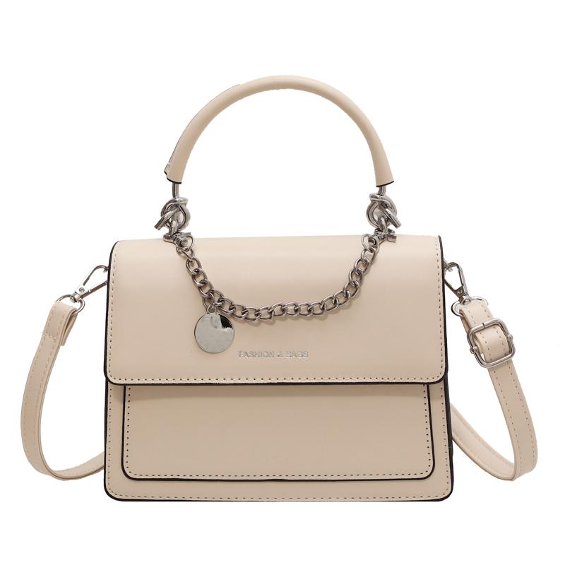 Korean Stylish Crossbody Bags for Women 2026 New Mini Square Handbags Luxury Designer Purses Ladies Travel Chain Shoulder Bags