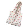 Spring & Summer Floral Canvas Tote - Large Capacity Shoulder Handbag for Women & Students
