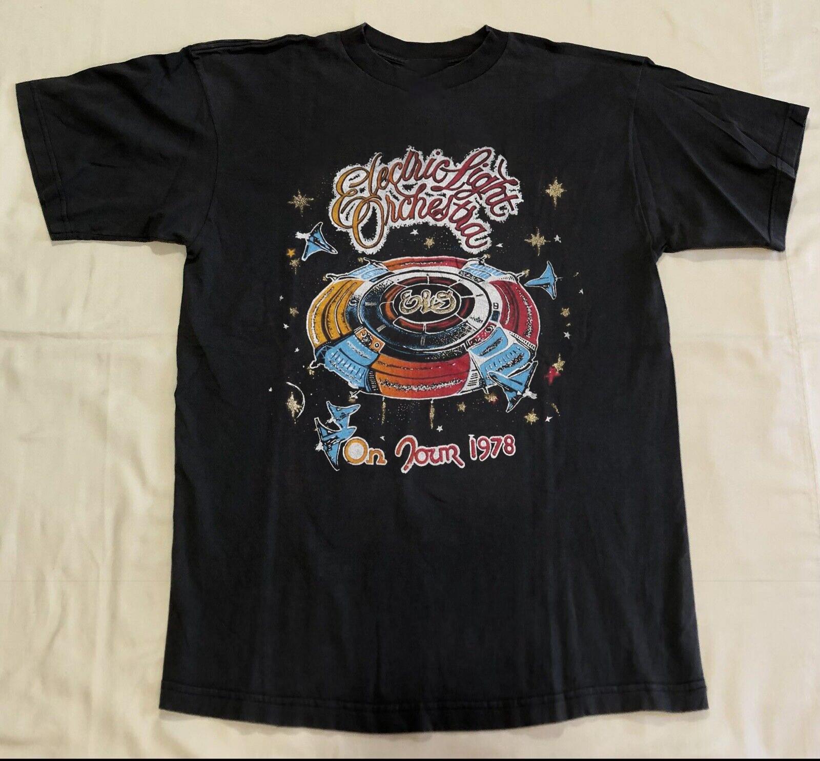 

Electric Light Orchestra On Tour Tee Gift Unisex AdulT Shirt Mens Womens Tees Top S-4XL 2XL