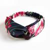 Summer Fashion Women Girls Bohemian Hair Bands Print Headbands Vintage Cross Turban Bandage Bandanas Hair Bands Hair Accessories