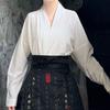 Chiński styl dynastii Ming Drukowany Hanfu spódnica koński pysk Hanfu damski strój do codziennych dojazdów