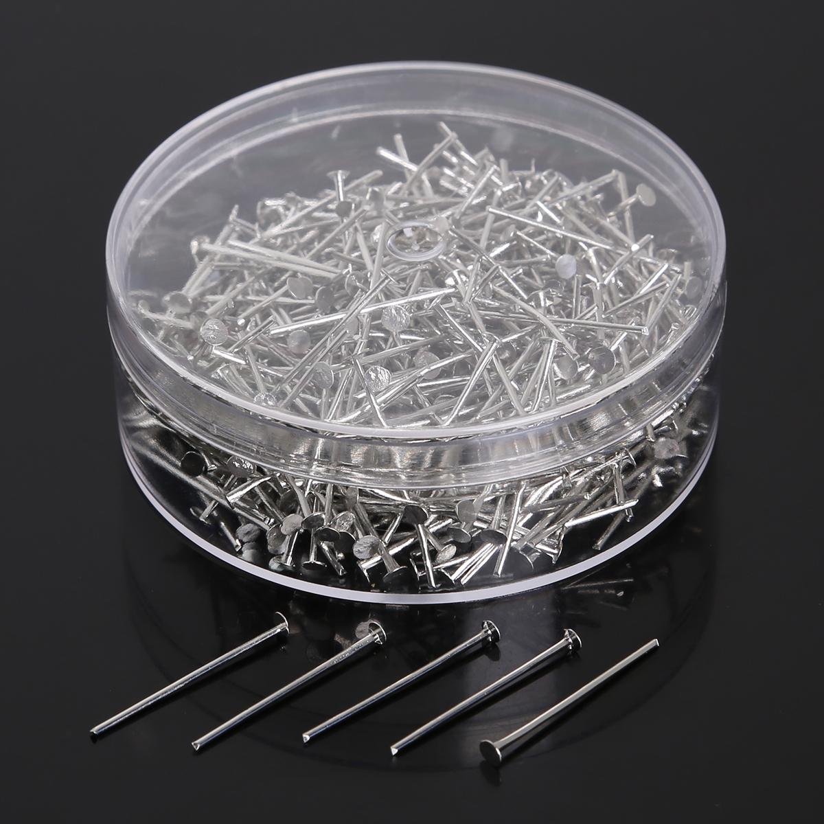 

100-500 шт. кольцо для прыжков, удлиненные цепочки, булавки, хлопки, крючки для сережек, бусины, шапки, коробка, упаковка для ювелирных изделий «сделай сам», фурнитура 24mm 450pcs серебряный