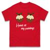 Hands Off My Puddings Christmas T Shirt Tshirt Mens Womens Unisex Tops Tees