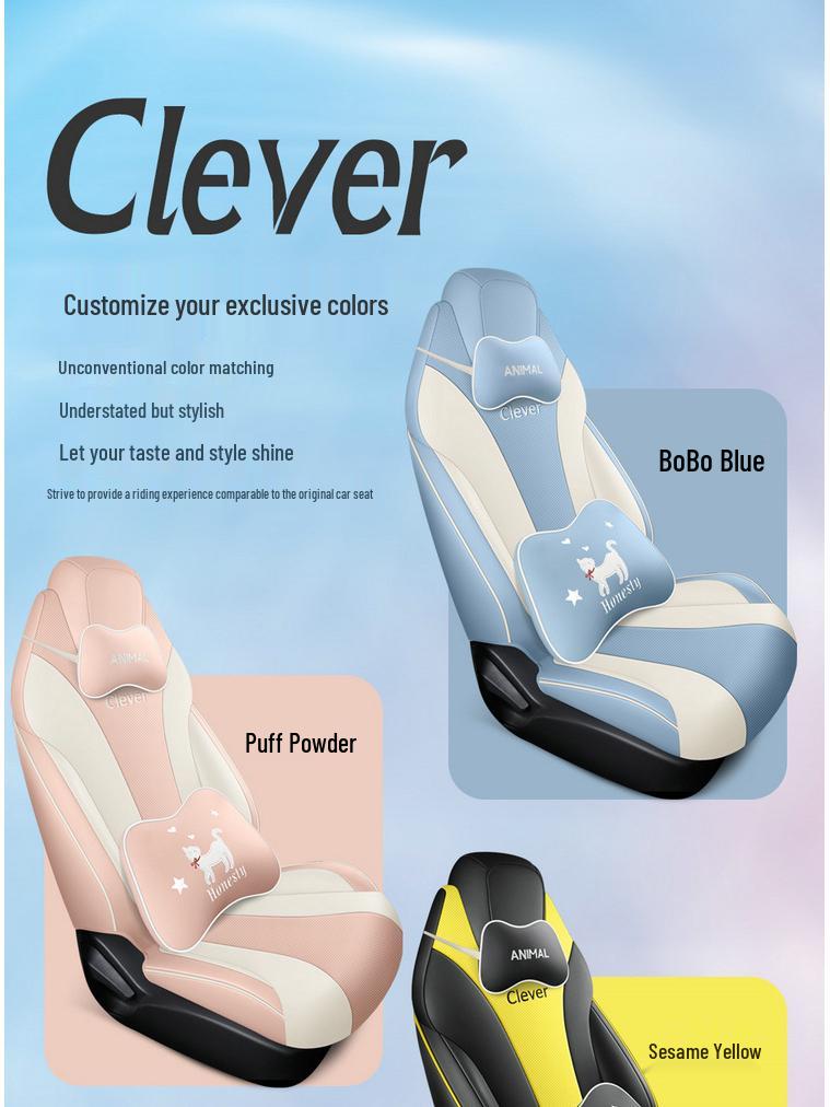 Coway Perforated Leather Car Seat Cushion for All Seasons - Full Surround & Compatible with Electric Seats