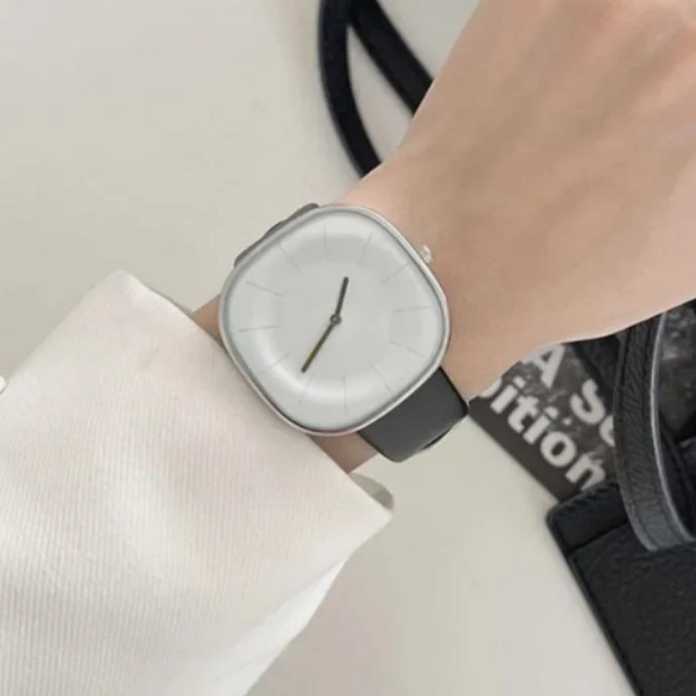 Luxury Women Watches Minimalism Square Dial Leather Strap Lady Watch New Quartz Watch for Couple Wristwatchs Montre Femme Reloj