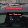 New Car High Brake Light Sticker Taillight Decorative Auto Emblem Decal Accessories For T S Line Quattro RS A3 A4 A6