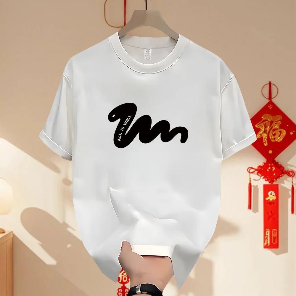 

Парные хлопковые футболки с коротким рукавом, черные, белые, дышащие, удобные, мягкие, повседневные, спортивные 3XL