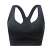 Women Seamless Cross Back Wireless Push Up Comfortable Bra For Large Chest