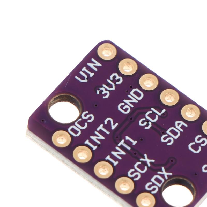 1/2/3Pcs Gy-Bmi160 Module 6Dof6 Acceleration Gyroscope Sensor Module Iic/Spi Transmission 6 Degrees Of Freedom Breakout