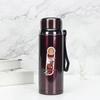316 Stainless Steel Insulated Cup with Tea Separator, Large Capacity, Portable Outdoor Cup with Carrying Rope