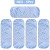 5pcs/pack Multicolor Gradient Yarn Balls, Soft Acrylic Yarn Threads, DIY Hand-Knitted Fashion Sweater, Scarf, Hat Crafting Kit