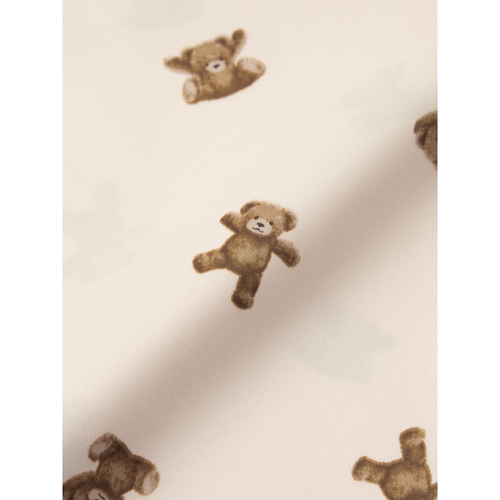 Gu By Uniqlo Satin Pajama  Long Sleeve   Long Pants   Bear 