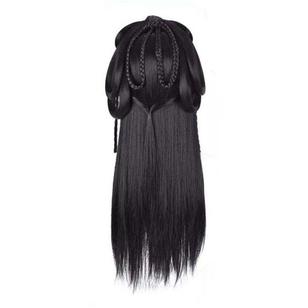 Heat-resistant Chinese Ancient Style Wigs Synthetic Cosplay Hanfu Modelling Wig for Women