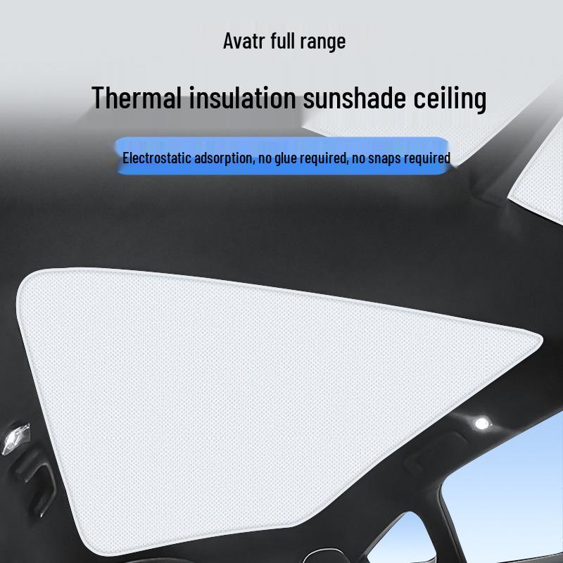 Avatr 07/11 and 12 Sunroof Sunshade - Heat Insulation Static Adsorption Curtain