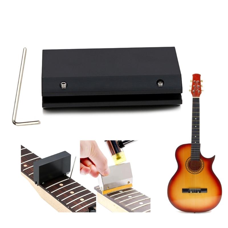 Aluminum Guitar Fret Press Caul Guitar Repair Tool Fingerboard Fret Press Caul Musical Instrument Accessories