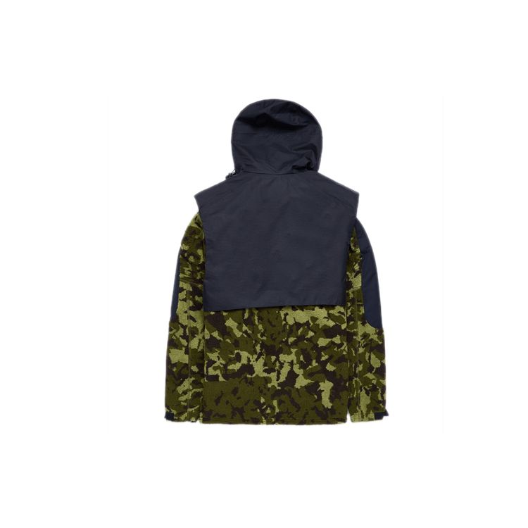 Nike x MMW FLC HD Jacket Black Men Streetwear AR5611-010